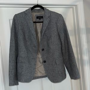 Talbots grey Herringbone jacket